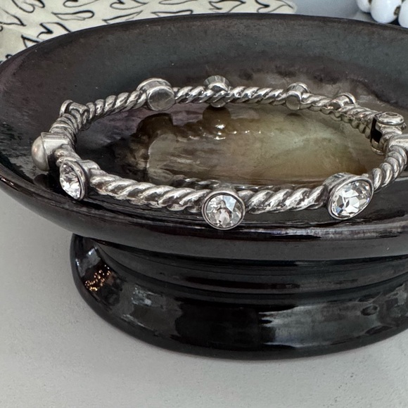 Brighton Jewelry - Brighton Monte Carlo Silver Bracelet with Swarovski Crystal Accents
